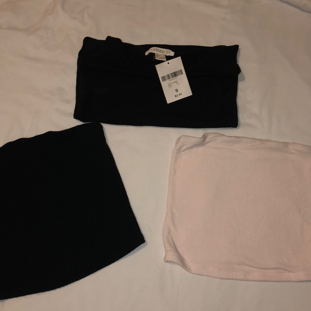 crop/tube top bundle american eagle size XS